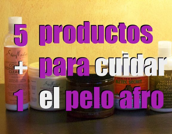 Productos para cuidar el pelo afro